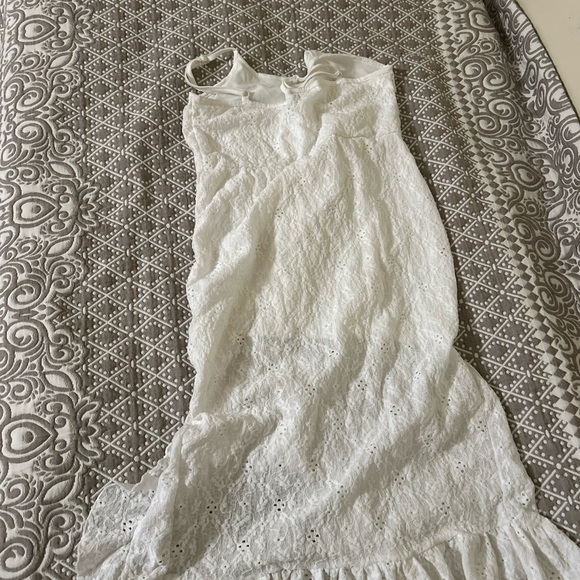 SHEIN White Midi Dress - Picture 2 of 3